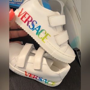 Toddler size 7 Versace shoes